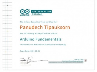 Arduino Fundamental Certify