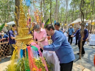 พิธียกฉัตรมหามงคล และถวายน้ำสรง พระพุทธมหามุนีศรีราชมงคล