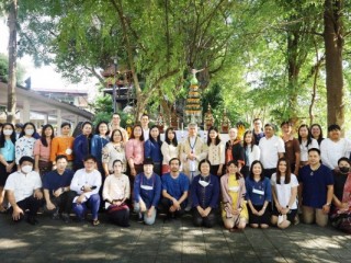 พิธีบวงสรวงศาลพระภูมิเทพนครราช (ศาลพ่อปู่) ที่ปกปักษ์รักษาเวียงเจ็ดลิน มหาวิทยาลัยเทคโนโลยีราชมงคลล้านนา