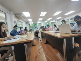 ประชุมการบริหารจัดการ สถาบันถ่ายทอดเทคโนโลยีสู่ชุมชน