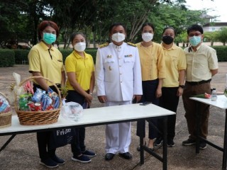 ร่วมพิธีถวายพระพรชัยมงคล เนื่องในวันเฉลิมพระชนมพรรษา  พระบาทสมเด็จพระปรเมนทร รามาธิบดีศรีสินทรมหาวชิราลงกรณฯ พระวชิรเกล้าเจ้าอยู่หัว 28 กรกฏาคม 2564