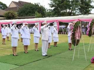 ร่วมพิธีวางพวงมาลา เพื่อน้อมรำลึก ถึงพระมหากรุณาธิคุณ เนื่องในวันคล้ายวันสวรรคต พระบาทสมเด็จ พระจุลจอมเกล้าเจ้าอยู่หัว รัชกาลที่ 5 วันปิยมหาราช