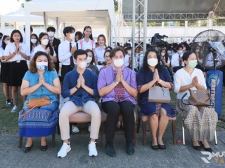 เข้าร่วมพิธีบวงสรวงพระวิษณุกรรมและพิธีไหว้ครู ปีการศึกษา 2566