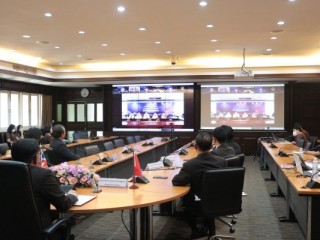 ร่วมดำเนินการจัดพิธีลงนามบันทึกความร่วมมือกับ Liuzhou Railway Vocational Technical College สาธารณรัฐประชาชนจีน 