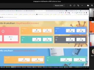 ร่วมประชุมฯ บุคลากร สวส.มทร.ล้านนา ระดมความคิดเห็น การขับเคลื่อนงาน ครั้งที่ ๓/๖๔ ผ่านระบบประชุมออนไลน์ 