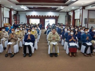 ร่วมพิธีเจริญพระพุทธมนต์เพื่อถวายเป็นพระกุศลและถวายพระพรแด่สมเด็จพระเจ้าลูกเธอ เจ้าฟ้าพัชรกิติยาภาฯ