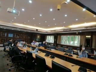 เข้าร่วมการประชุมคณะกรรมการจัดทำแผนพัฒนาและแผนปฏิบัติราชการประจำปีงบประมาณ พ.ศ.2566 สำนักงานอธิการบดี