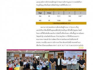 บทความวิชาการ ตอน : จากวัฒนธรรมสู่นวัตกรรม