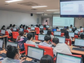 อบรมการใช้งาน Ms Excel นศ.หลักสูตรภาษาอังกฤษฯ ก่อนสหกิจศึกษา