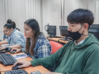 อบรมการใช้งาน Ms Excel นศ.หลักสูตรภาษาอังกฤษฯ ก่อนสหกิจศึกษา